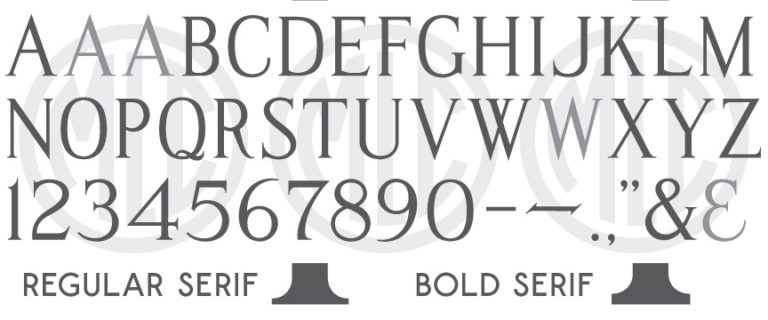 Roman Modified Script MLC Spacerite Modified Roman – MLC