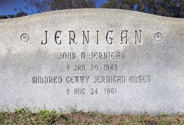 Uncial Gothic font in use on a memorial