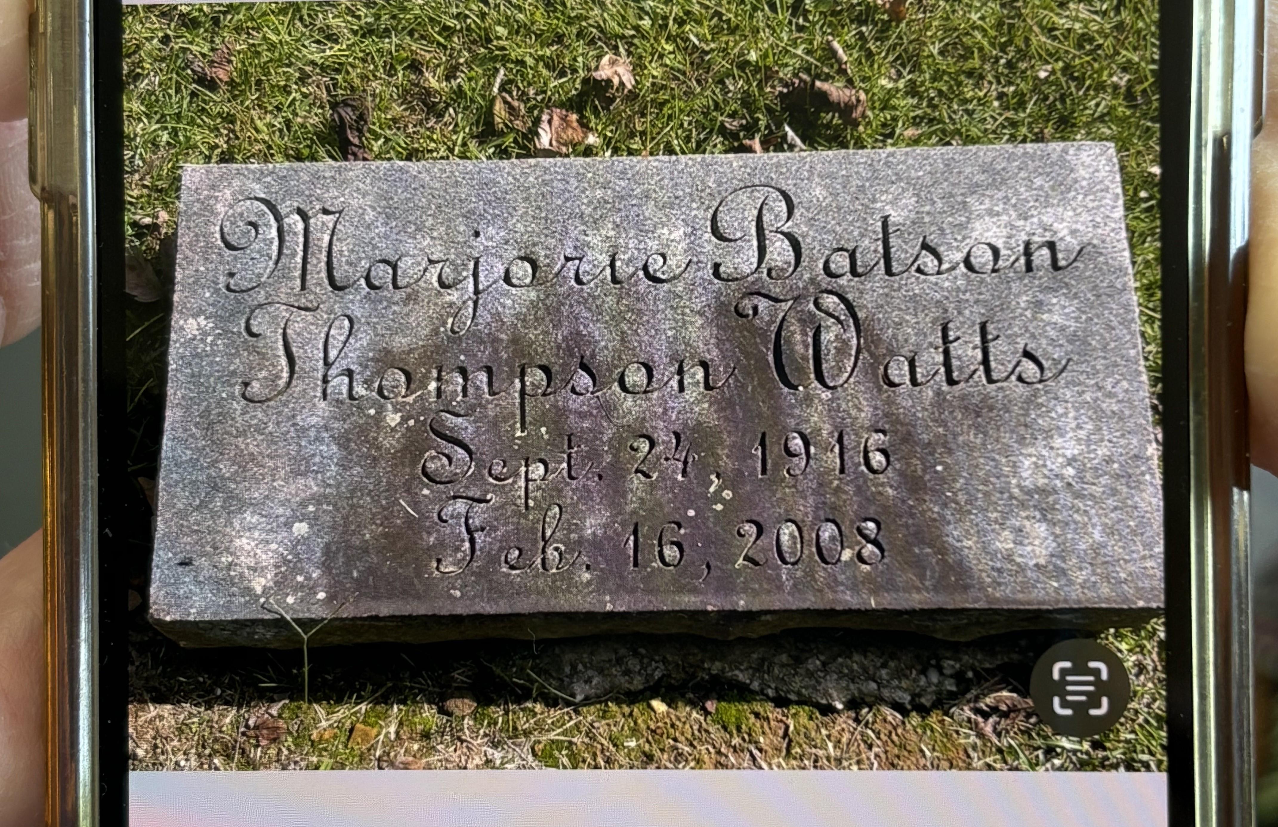 Watts Bevel font match