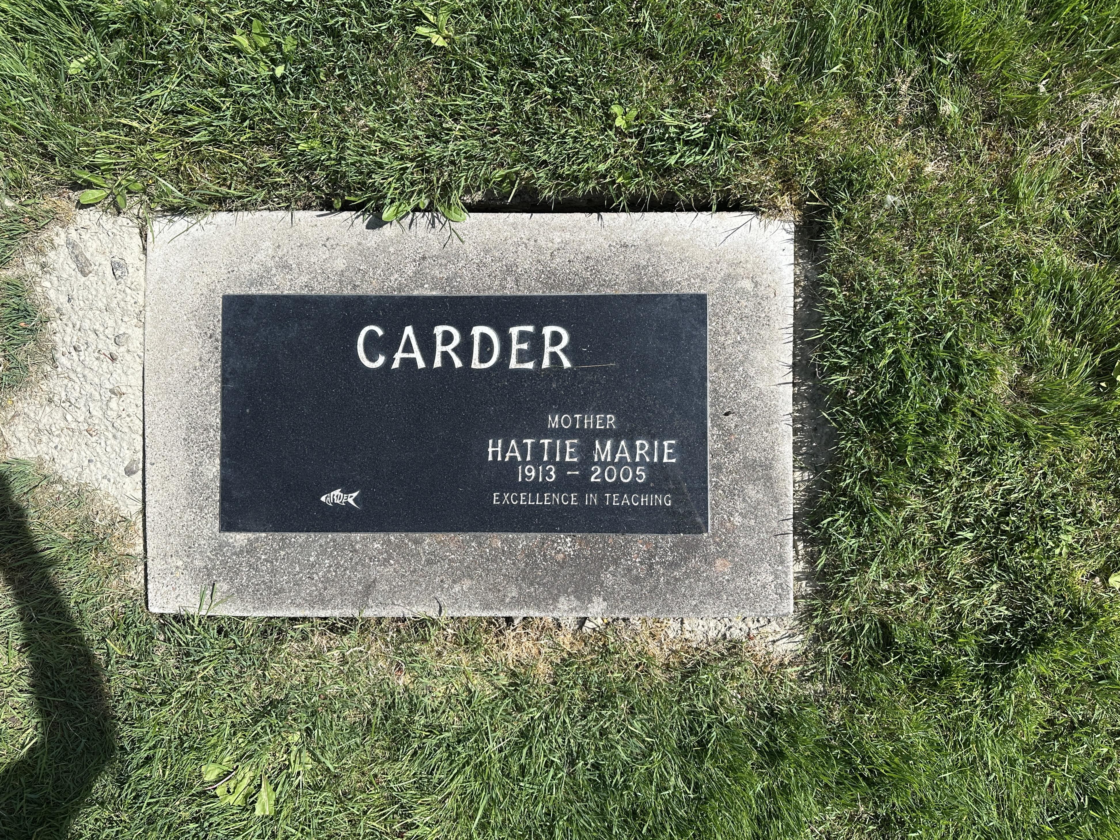 Carder monument 